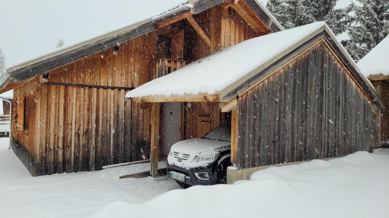 Chalet By Sophie Superdevoluy Avec Piscine エクステリア 写真