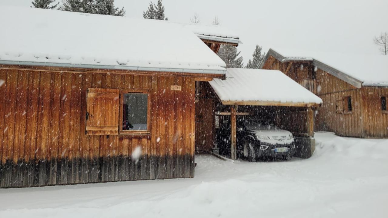 Chalet By Sophie Superdevoluy Avec Piscine エクステリア 写真