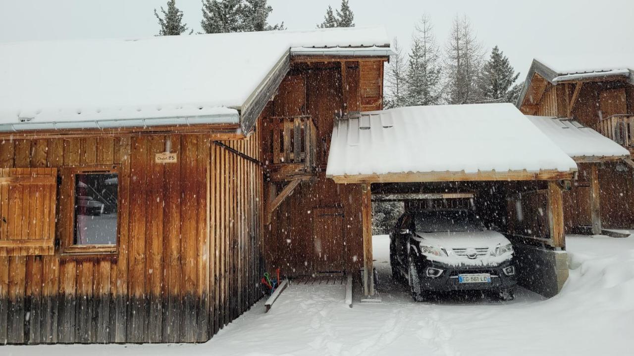 Chalet By Sophie Superdevoluy Avec Piscine エクステリア 写真